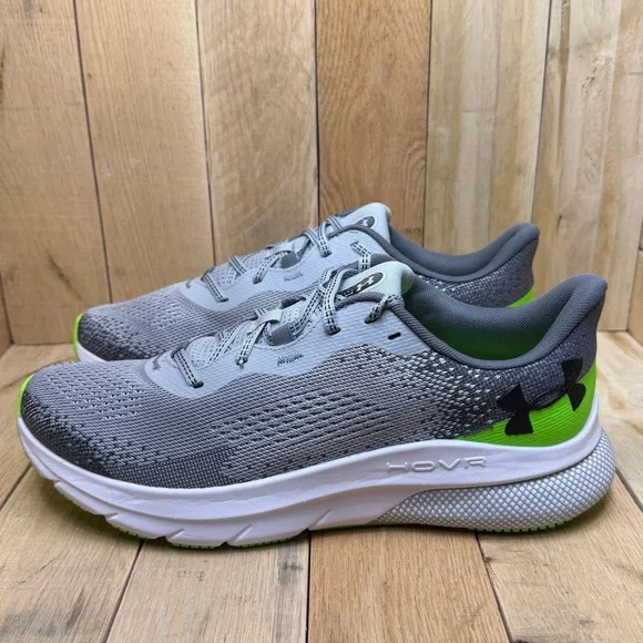 Under Armour HOVR Turbulence 2 Men’s Running Shoes Size 11.5 Gray/Green NWT